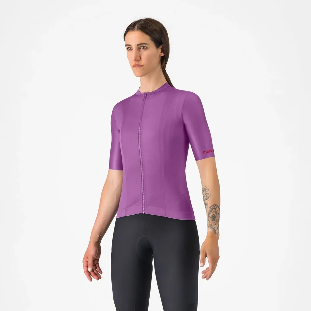 uPRISE Bikes Castelli Unlimited Women's Short Sleeve Jersey - Hortensia | Price match, 365 day return s, 18-Month Warranty, Finance Available & Free UK Delivery