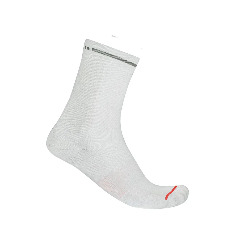 uPRISE Bikes Castelli Premio Evo 12 Women's Socks - White | Price match, 365 day return s, 18-Month Warranty, Finance Available & Free UK Delivery