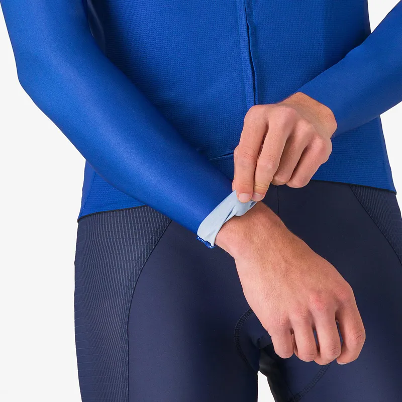 Castelli UPF Men's Long Sleeve Jersey - Azzurro Italia-3