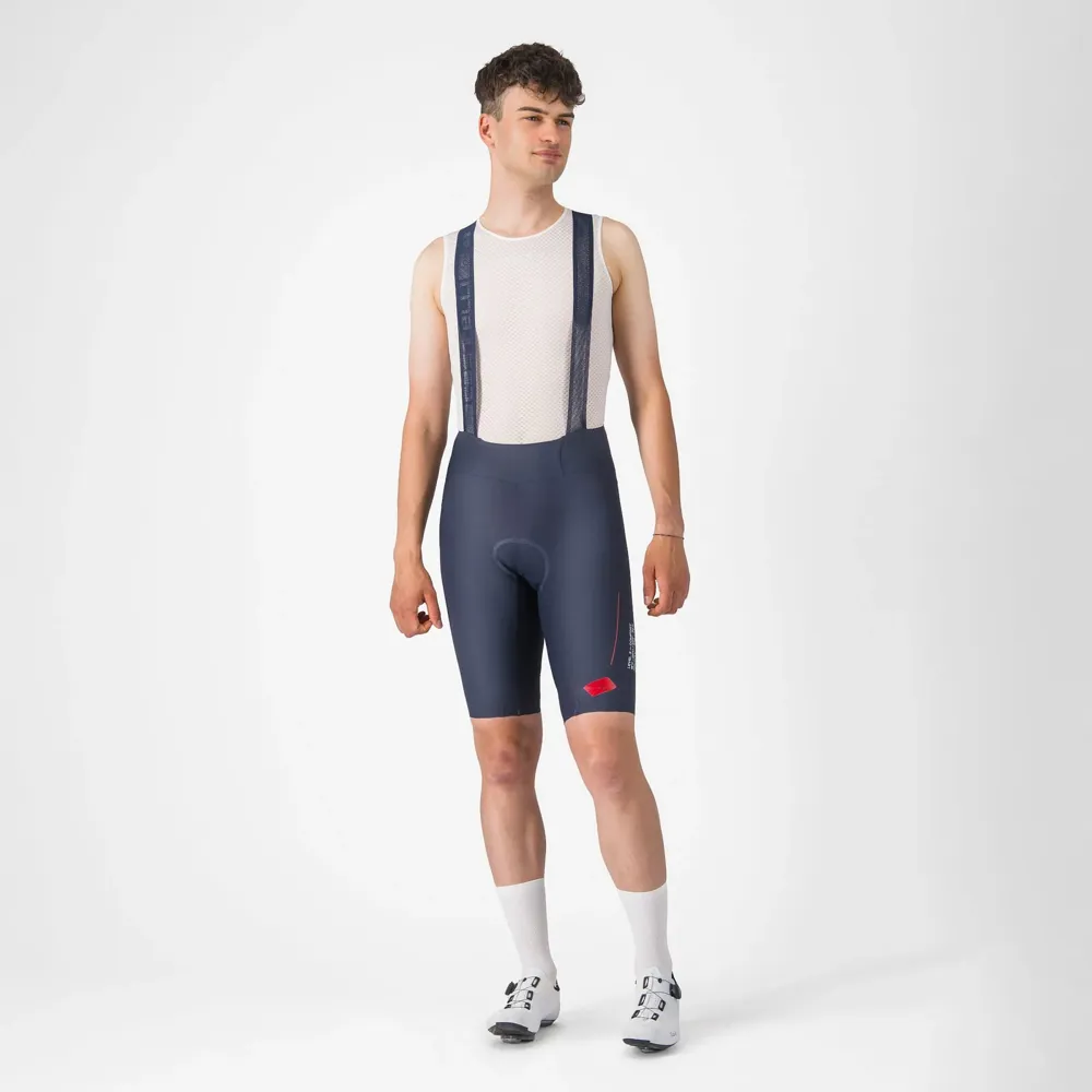 uPRISE Bikes Castelli Espresso R-A/D Men's Bib Shorts - Twilight Blue | Price match, 365 day return s, 18-Month Warranty, Finance Available & Free UK Delivery