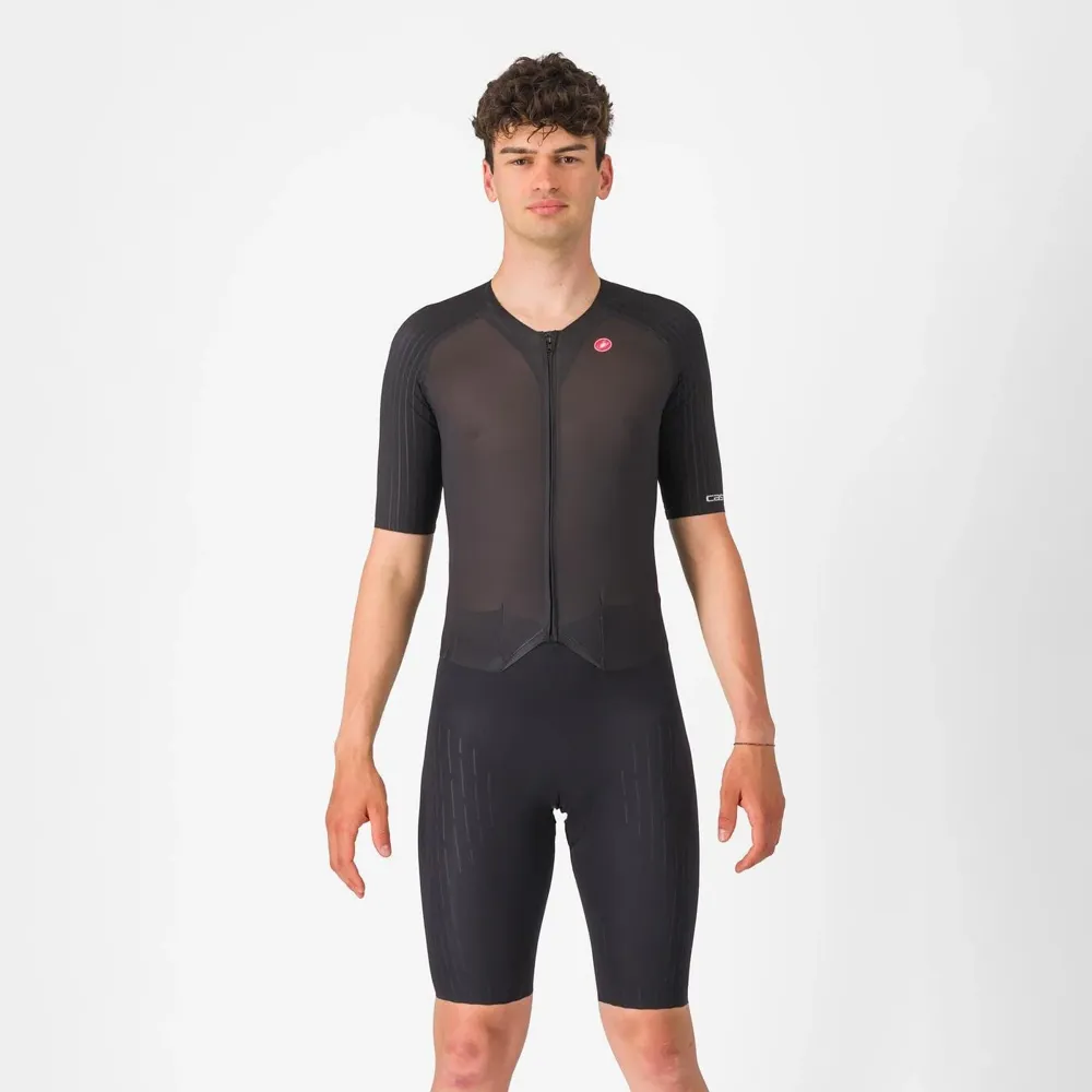 uPRISE Bikes Castelli Sanremo S Men's Speed Suit - Black | Price match, 365 day return s, 18-Month Warranty, Finance Available & Free UK Delivery