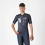 Castelli Espresso R-A/D Men's Short Sleeve Jersey - Twilight Blue