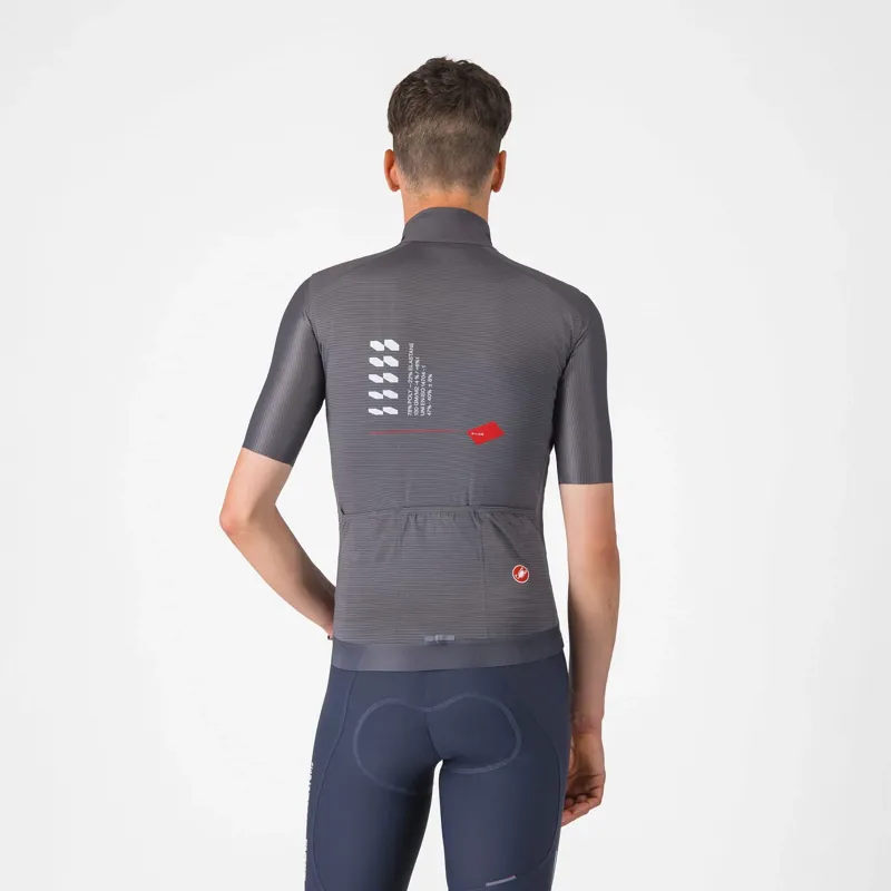 Castelli Espresso R-A/D Men's Vest - Smokey Grey-1