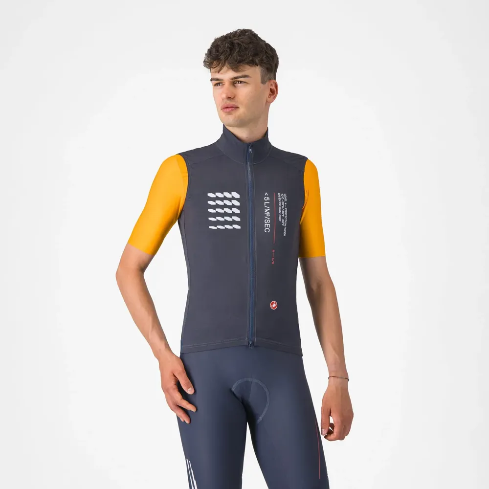 uPRISE Bikes Castelli Espresso R-A/D Men's Vest - Twilight Blue | Price match, 365 day return s, 18-Month Warranty, Finance Available & Free UK Delivery