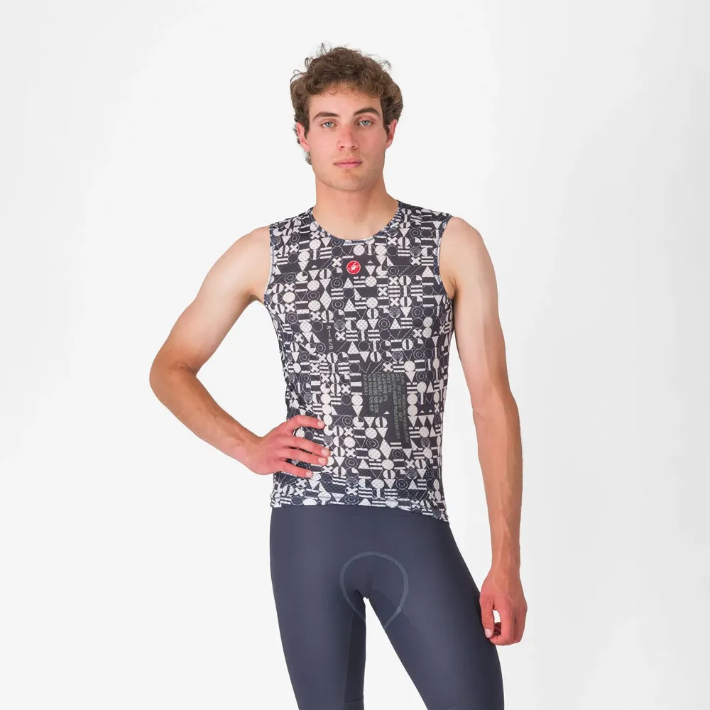 uPRISE Bikes Castelli Espresso R-A/D Men's Sleeveless Base Layer - Twilight Blue | Price match, 365 day return s, 18-Month Warranty, Finance Available & Free UK Delivery