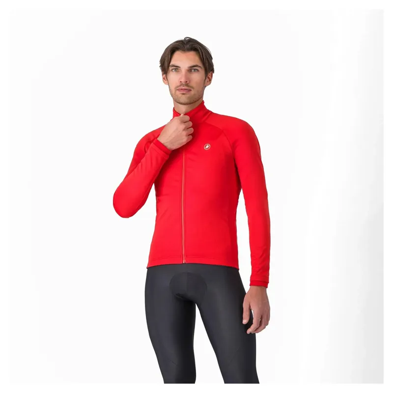 Castelli Competizione Men's Windproof Jacket - Red