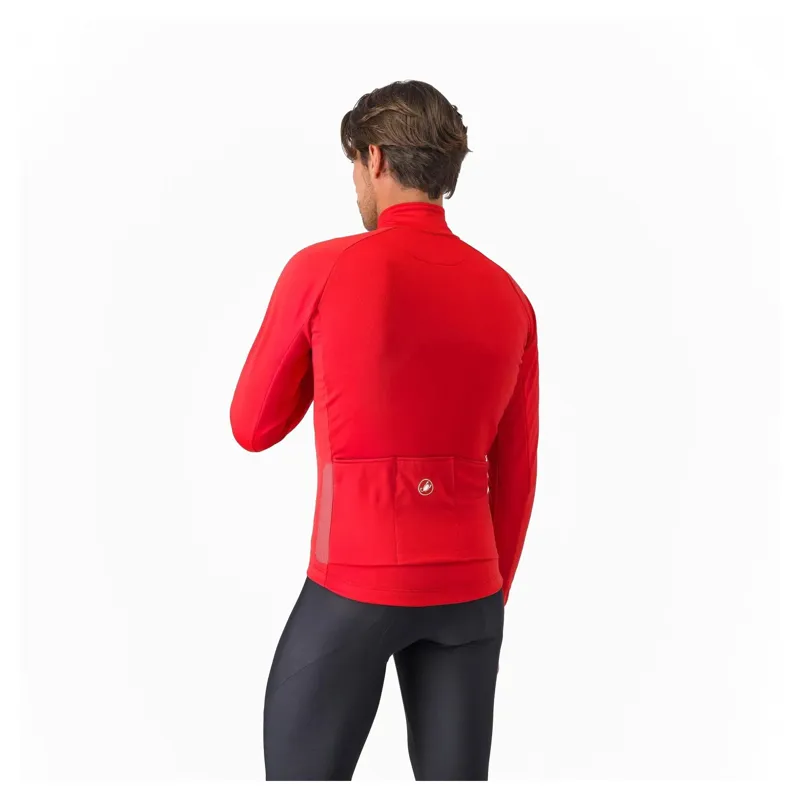 Castelli Competizione Men's Windproof Jacket - Red-1