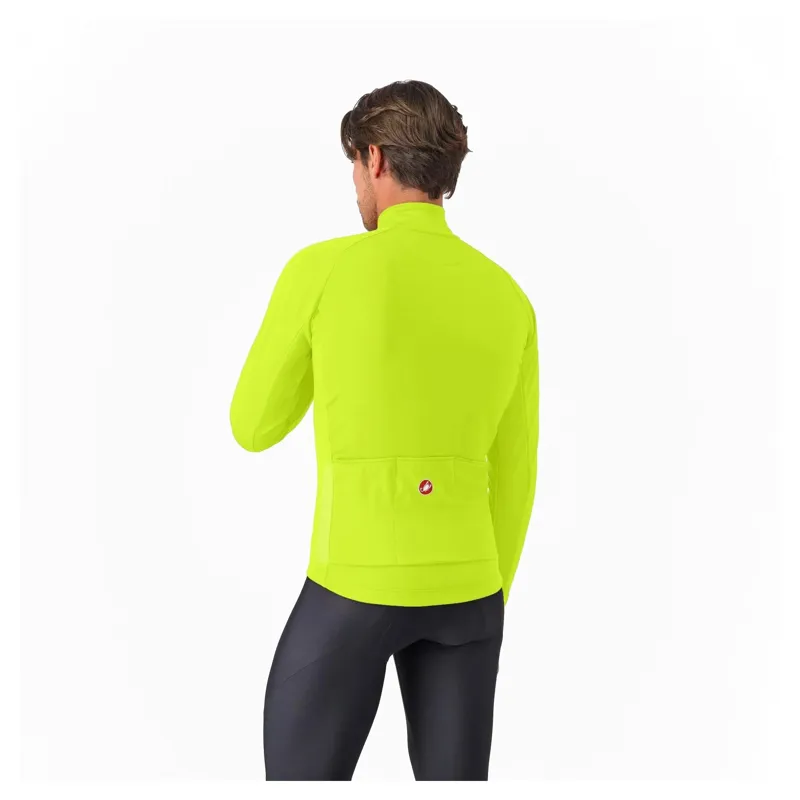 Castelli Competizione Men's Windproof Jacket - Electric Lime-1