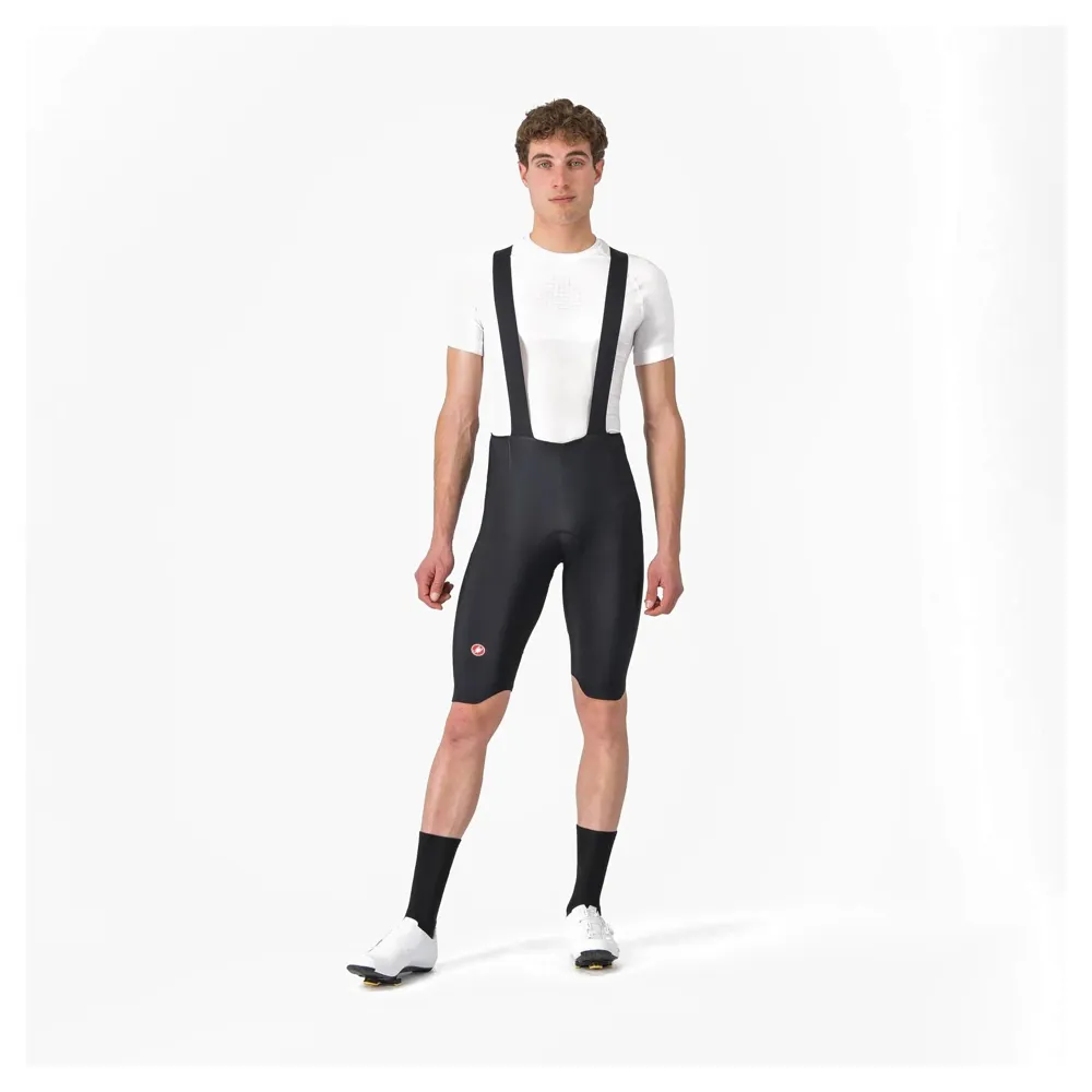 uPRISE Bikes Castelli Omloop Men's Thermal Bib Shorts - Black | Price match, 365 day return s, 18-Month Warranty, Finance Available & Free UK Delivery