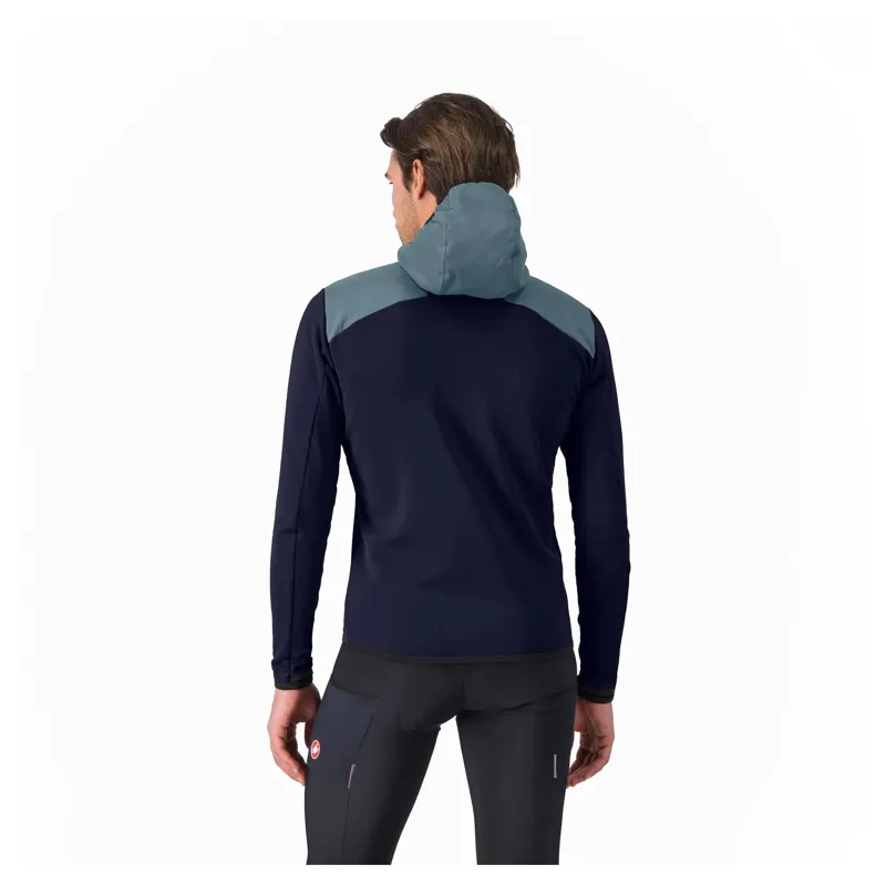 Castelli Unlimited Roam Men's Hoodie - Blue Savile/Spring Lake-1