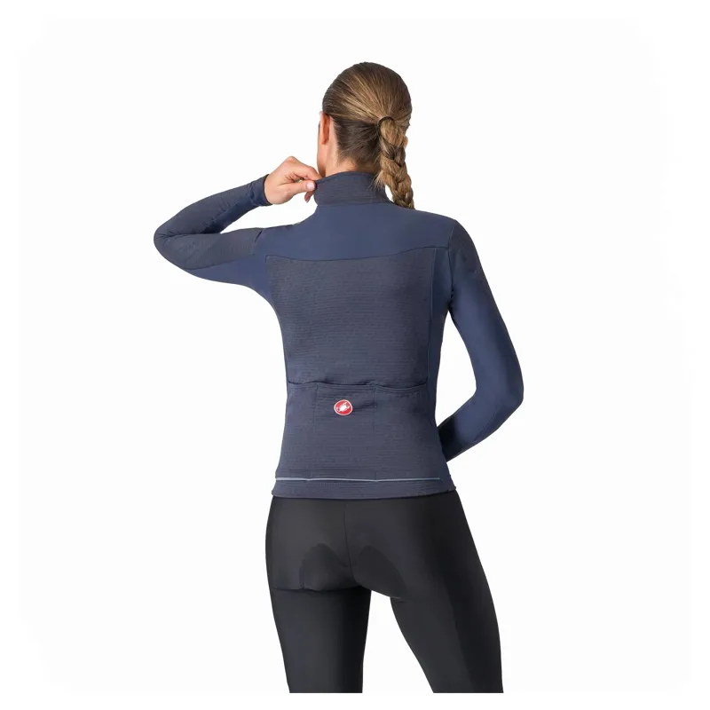 Castelli Sfida 3 Women's Long Sleeve Jersey - Twilight Blue-1