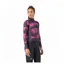 Castelli Blur Thermal Women's Long Sleeve Jersey - Dark Night Shade/Violet Pink