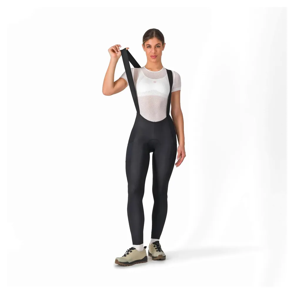 uPRISE Bikes Castelli Unlimited DT Women's Bib Tights - Black | Price match, 365 day return s, 18-Month Warranty, Finance Available & Free UK Delivery
