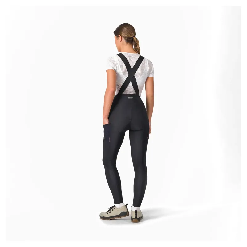 Castelli Unlimited DT Women's Bib Tights - Black-1