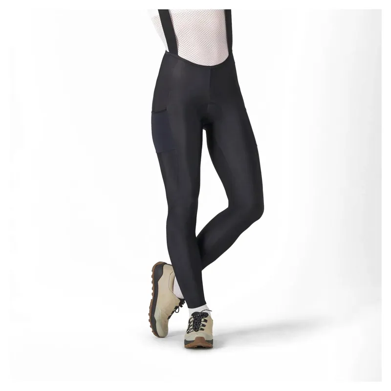 Castelli Unlimited DT Women's Bib Tights - Black-2