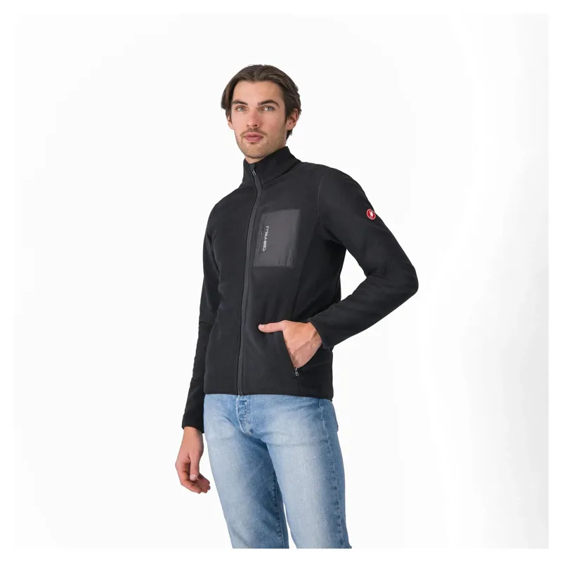 Castelli Classico Fleece Men's Jacket - Black