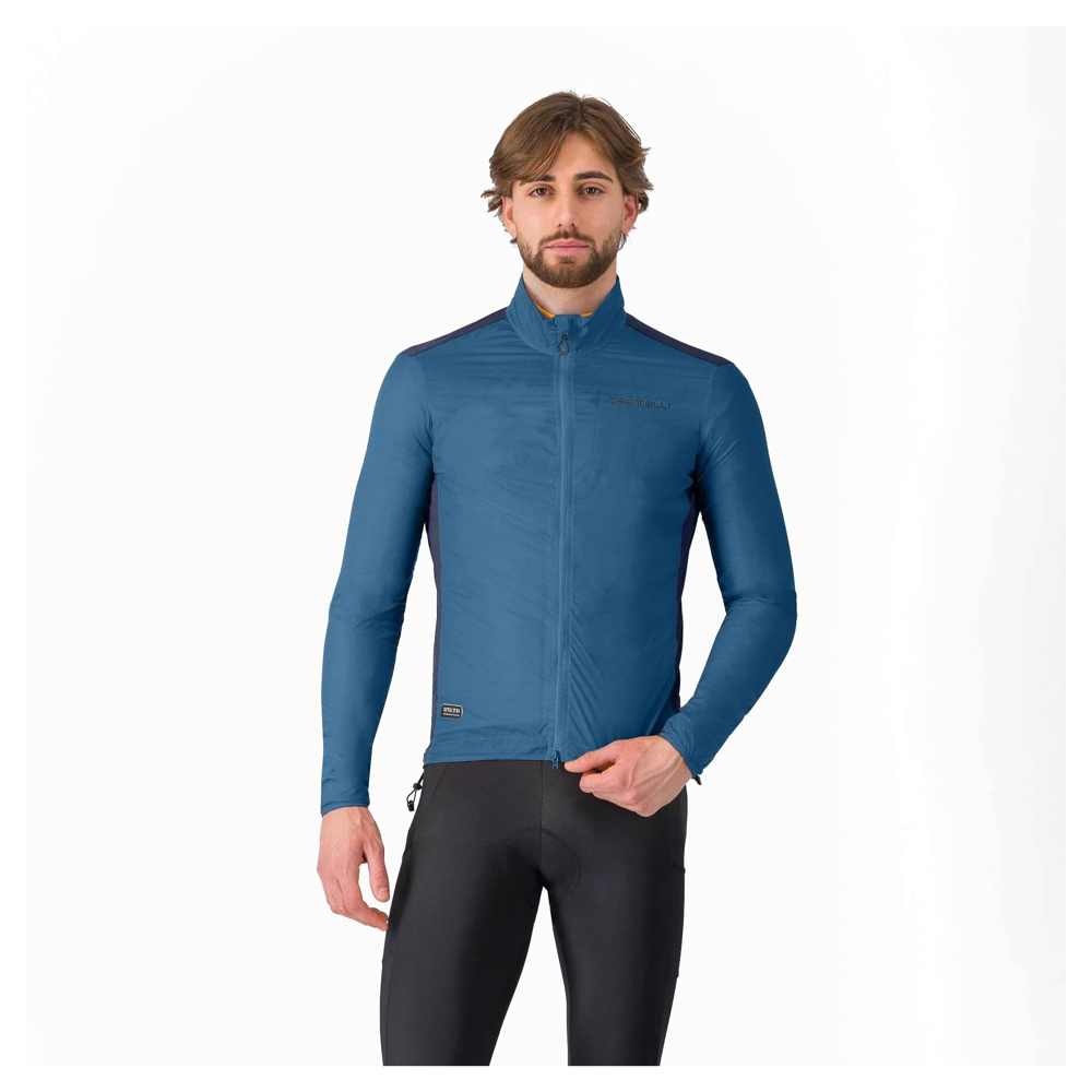 uPRISE Bikes Castelli Unlimited Trail Men's Jacket - Berry Blue/Twilight Blue | Price match, 365 day return s, 18-Month Warranty, Finance Available & Free UK Delivery