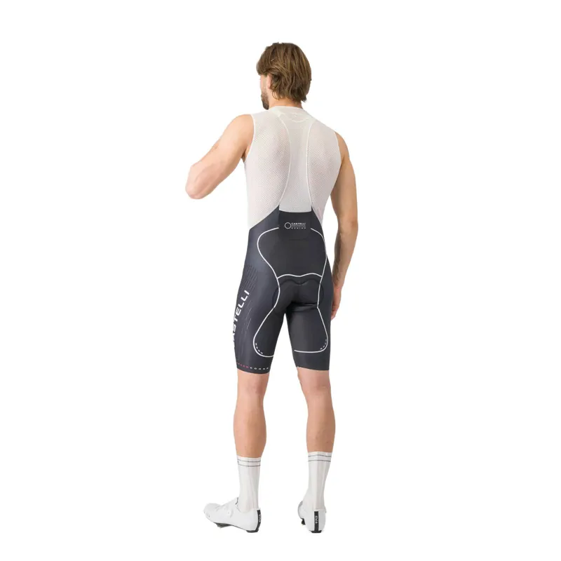 Castelli Free Aero Race Men's Bib Shorts - Black/White-1