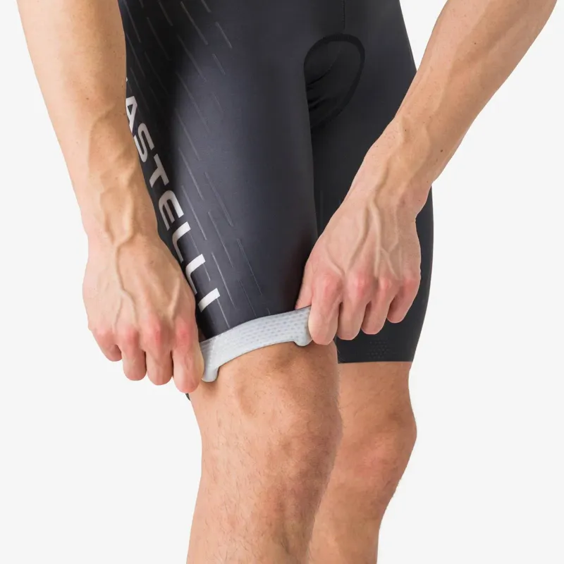 Castelli Free Aero Race Men's Bib Shorts - Black/White-3