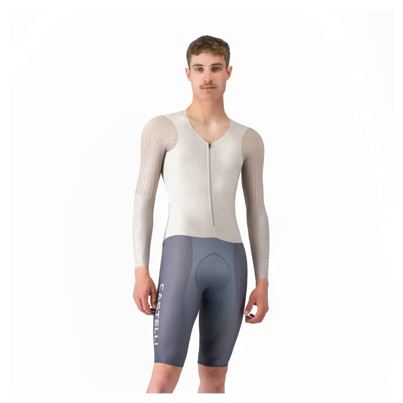 Castelli Body Paint V TT Men's Speed Suit - Silver Moon/Clay/Smoky Grey