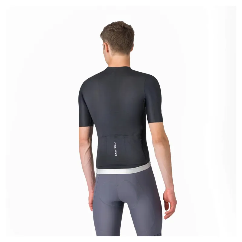 Castelli Espresso 2 Men's Short Sleeve Jersey - Black-1