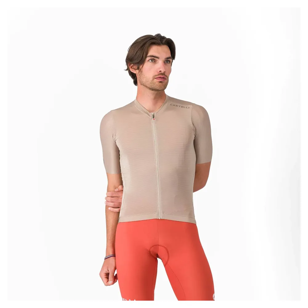 uPRISE Bikes Castelli Espresso 2 Men's Short Sleeve Jersey - Clay | Price match, 365 day returns, 18-Month Warranty, Finance Available & Free UK Delivery