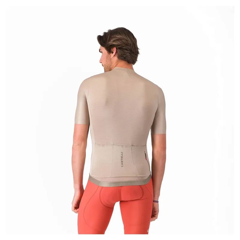 Castelli Espresso 2 Men's Short Sleeve Jersey - Clay-1