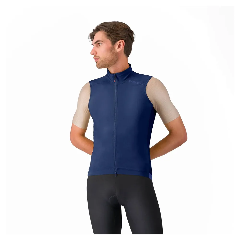 uPRISE Bikes Castelli Espresso 2 Men's Vest - Belgian Blue | Price match, 365 day returns, 18-Month Warranty, Finance Available & Free UK Delivery