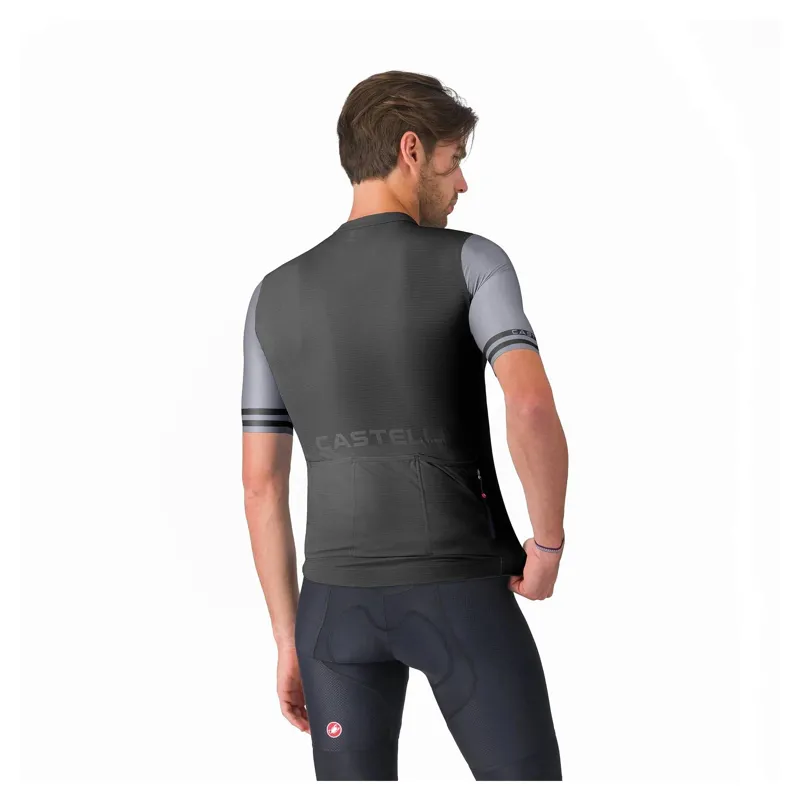 Castelli Prologo Lite 2 Men's Short Sleeve Jersey - Black-1