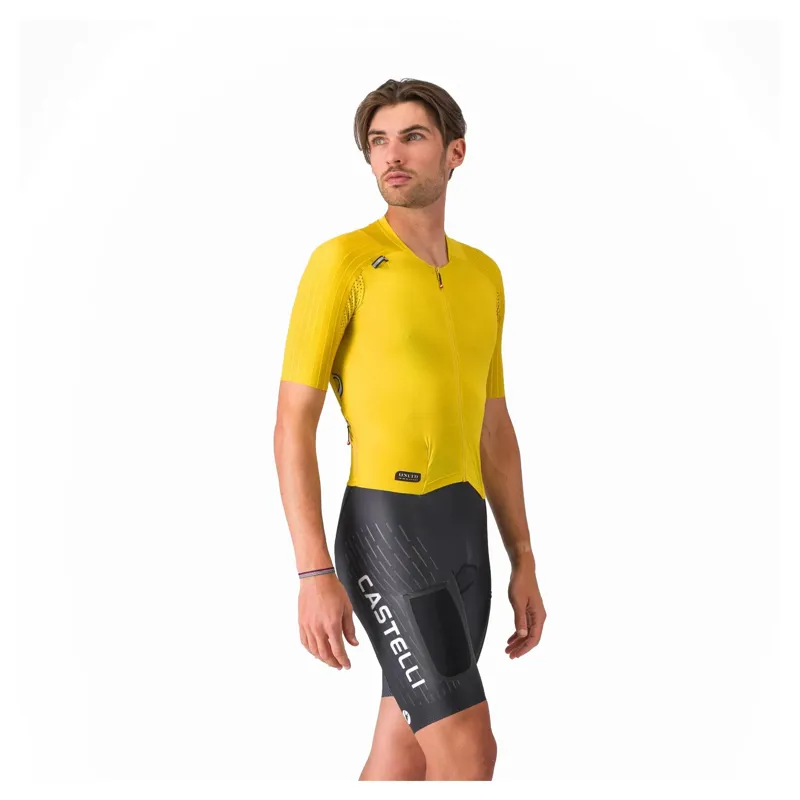 Castelli Unlimited Men's Speed Suit - Mango Mojito/Black/Ivory