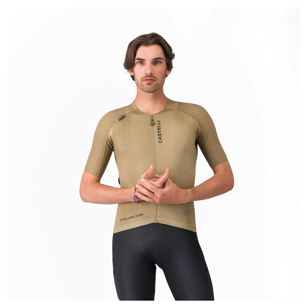 uPRISE Bikes Castelli Unlimited Pro 2 Men's Short Sleeve Jersey - Elmwood | Price match, 365 day returns, 18-Month Warranty, Finance Available & Free UK Delivery