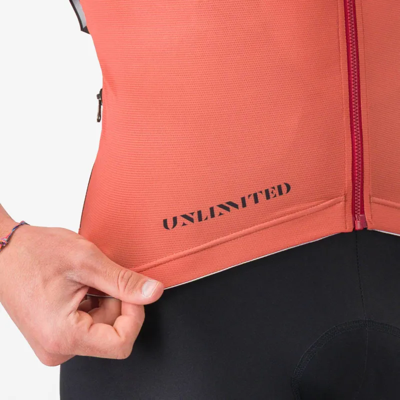 Castelli Unlimited Pro 2 Men's Short Sleeve Jersey - Paprika-4