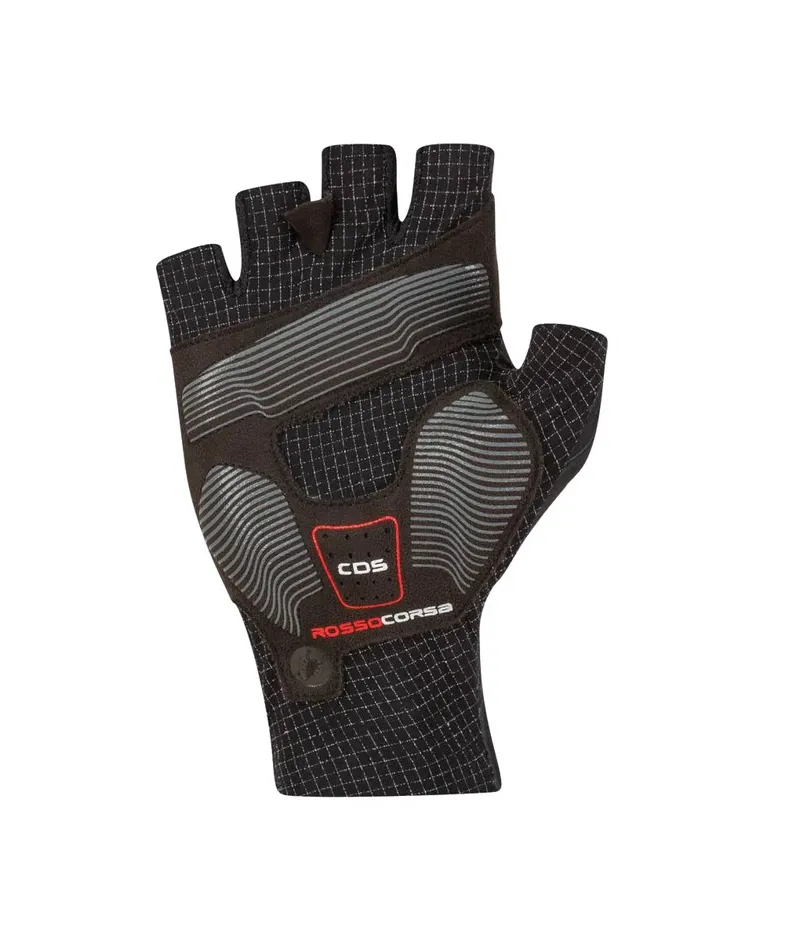 Castelli Rosso Corsa Pro Mitt Gloves - Silver Grey-1