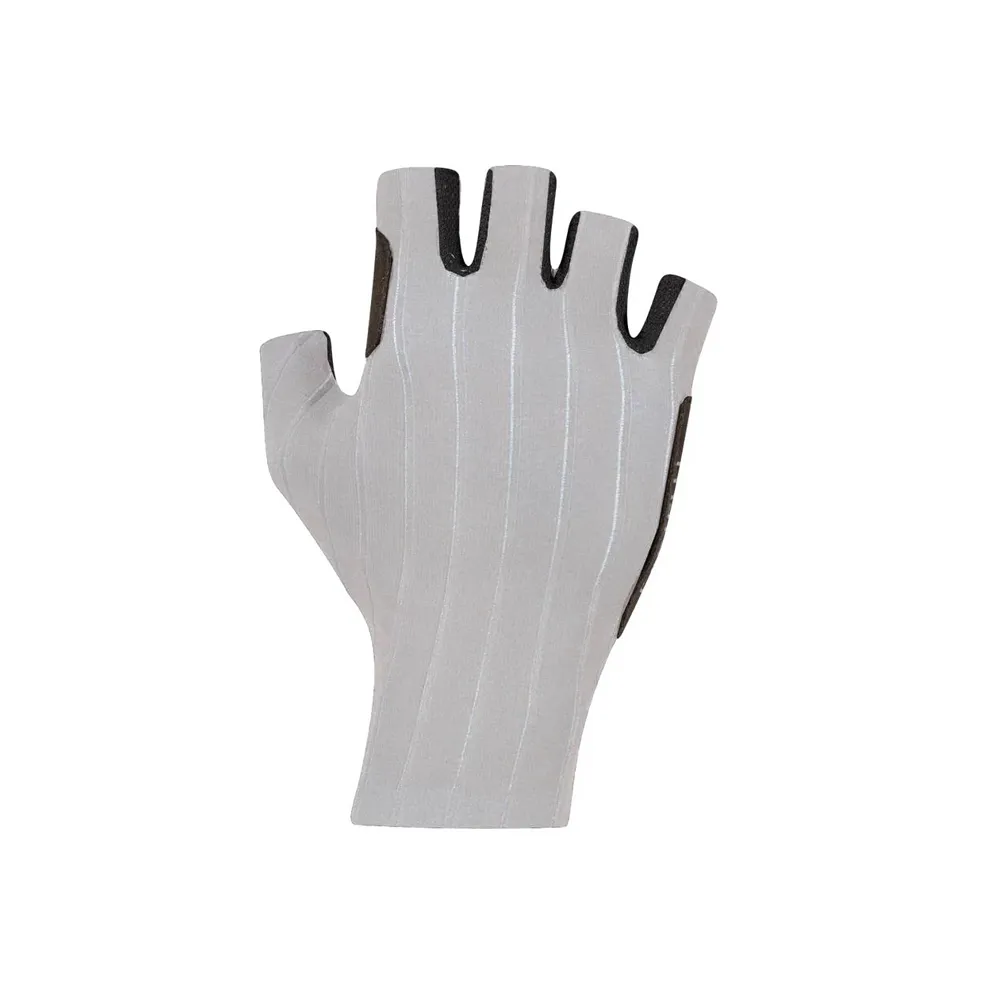 uPRISE Bikes Castelli Rosso Corsa Pro Mitt Gloves - Silver Grey | Price match, 365 day returns, 18-Month Warranty, Finance Available & Free UK Delivery