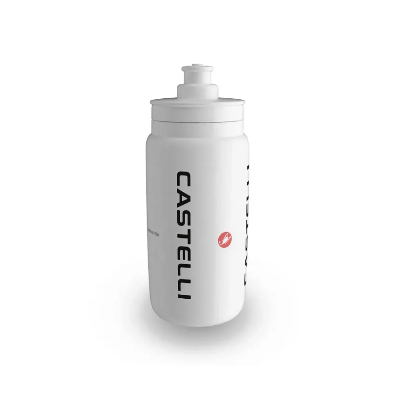Castelli Logo Water Bottle - 550ml - White
