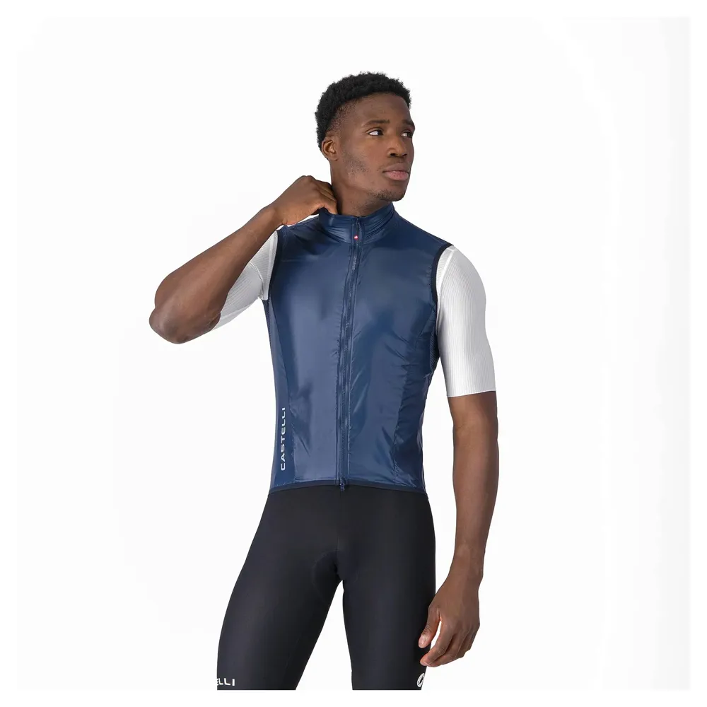 uPRISE Bikes Castelli Aria 2 Men's Windproof Vest - Belgian Blue | Price match, 365 day returns, 18-Month Warranty, Finance Available & Free UK Delivery