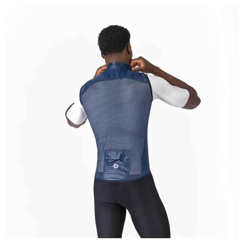 Castelli Aria 2 Men's Windproof Vest - Belgian Blue-1