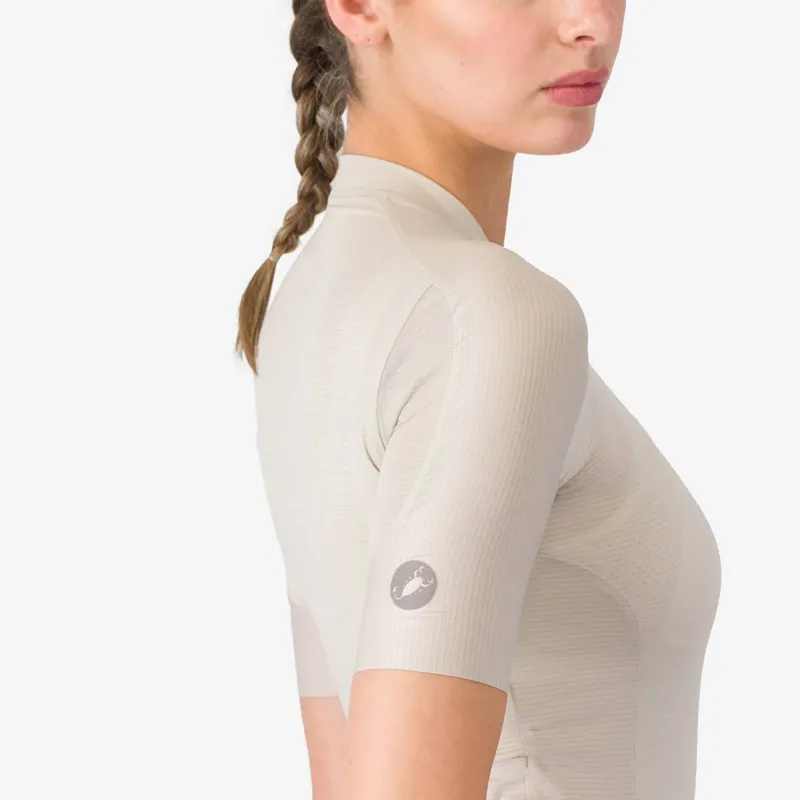 Castelli Espresso 2 Women's Short Sleeve Jersey - Silver Moon-3