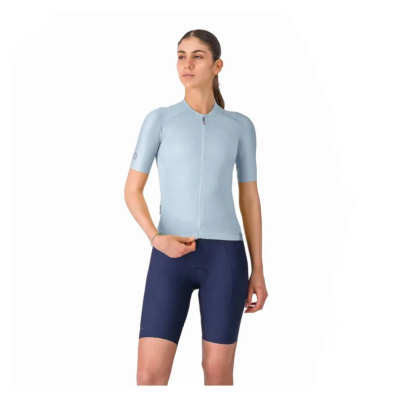 Castelli Espresso 2 Women's Short Sleeve Jersey - Winter Sky