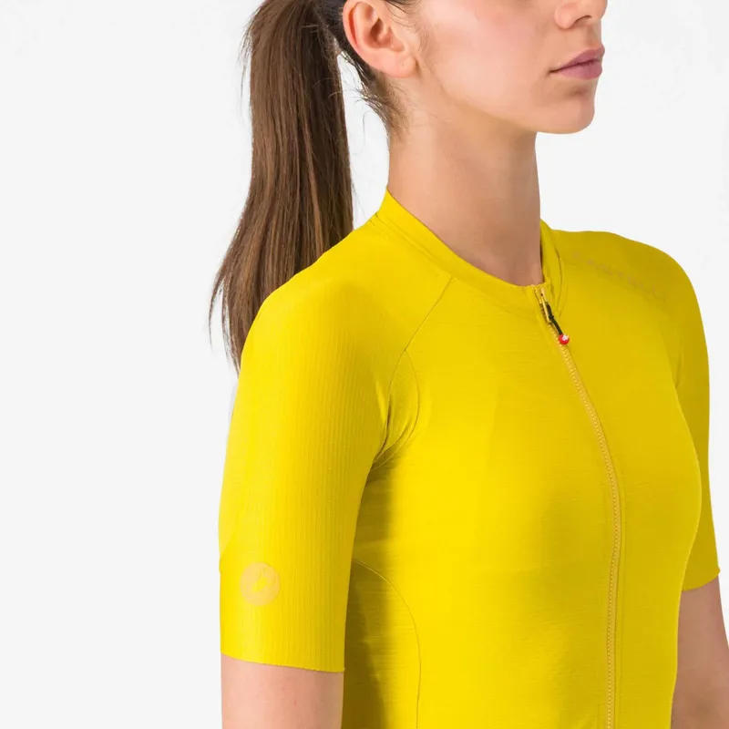 Castelli Espresso 2 Women's Short Sleeve Jersey - Mango Mojito-3
