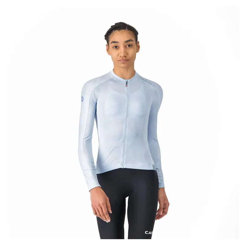 Castelli Espresso 2 Women's Long Sleeve Jersey - Winter Sky