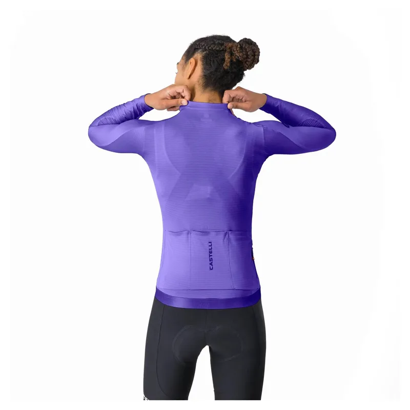 Castelli Espresso 2 Women's Long Sleeve Jersey - Uraviolet-1