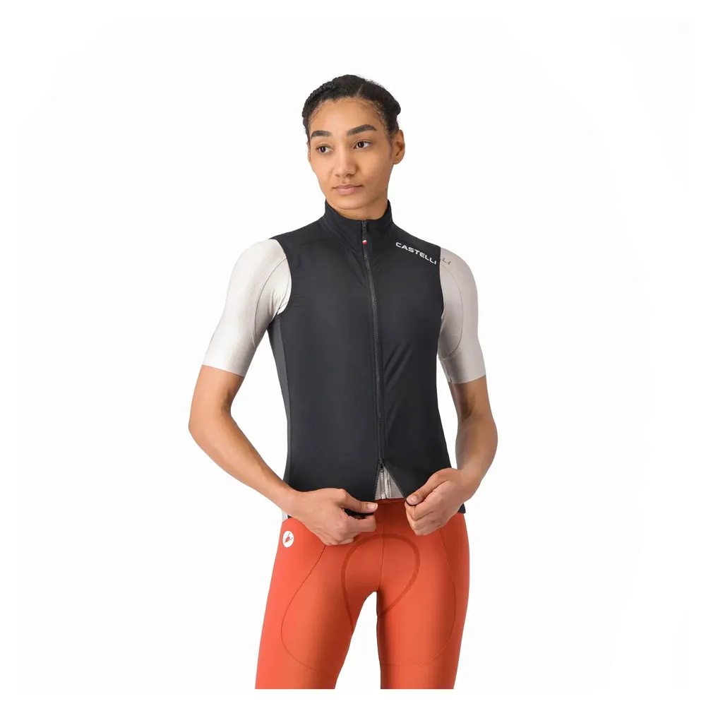 uPRISE Bikes Castelli Espresso 2 Women's Vest - Black | Price match, 365 day returns, 18-Month Warranty, Finance Available & Free UK Delivery
