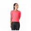 Castelli Anima Flow Women's Short Sleeve Jersey - Brilliant Pink/Hibiscus