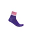 Castelli Tonal Logo 12 Women's Socks - Ultraviolet/Rosa Giro/Purple