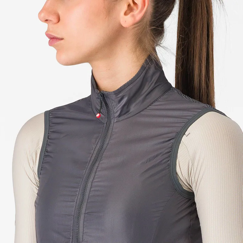 Castelli Aria 2 Women's Windproof Vest - Dark Grey-2