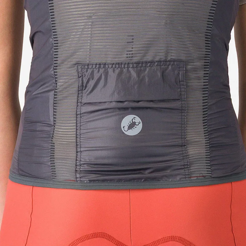 Castelli Aria 2 Women's Windproof Vest - Dark Grey-4