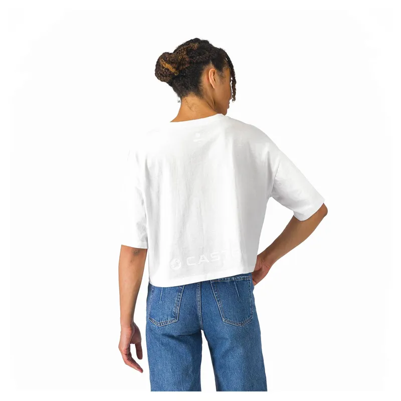 Castelli Logo Women's T-Shirt - White-1