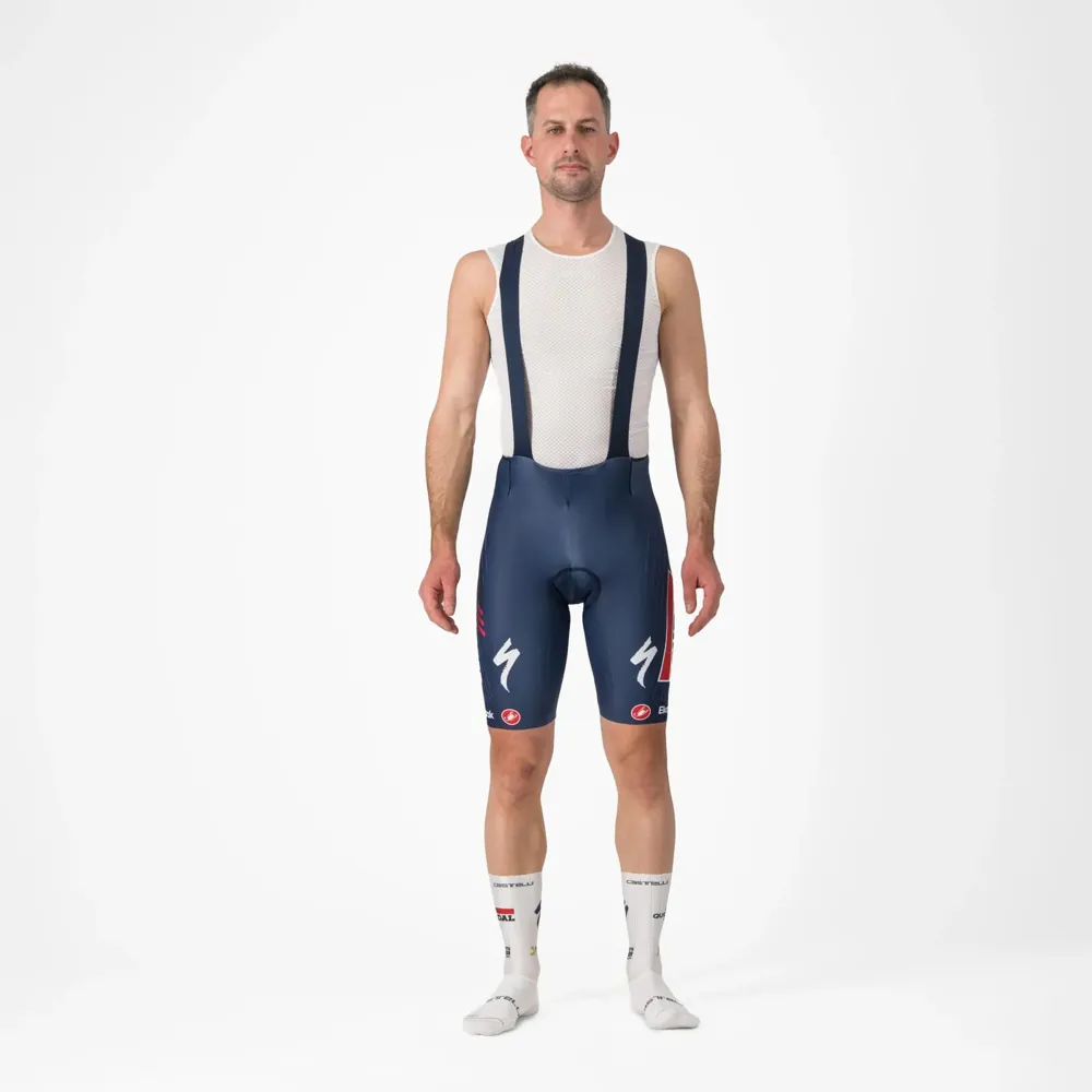 uPRISE Bikes Castelli Soudal Quick-Step Free Aero Race Men's Bib Shorts - Belgian Blue | Price match, 365 day return s, 18-Month Warranty, Finance Available & Free UK Delivery