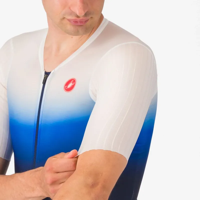 Castelli PR 2 Men's Speed Suit - Belgian Blue/White/Azzurro Italia-3